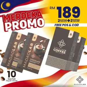 MERDEKA - 2 KOPI MADAD VERSI ASAL + 2 COKLAT