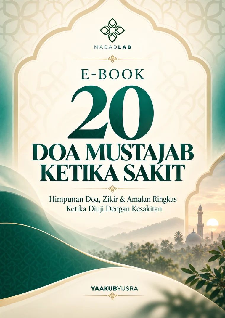 Cover e-book 20 Doa Mustajab Ketika Sakit