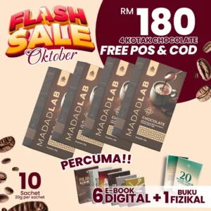 FLASH SALE OKTOBER - 4 Coklat